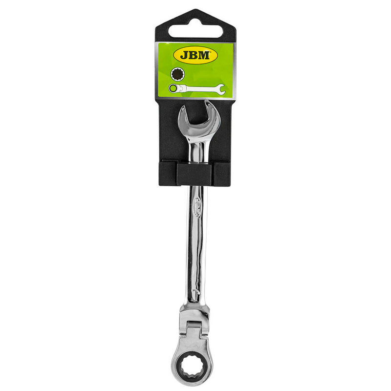 JBM (10562) Llaves combinadas articuladas con carraca 18mm
