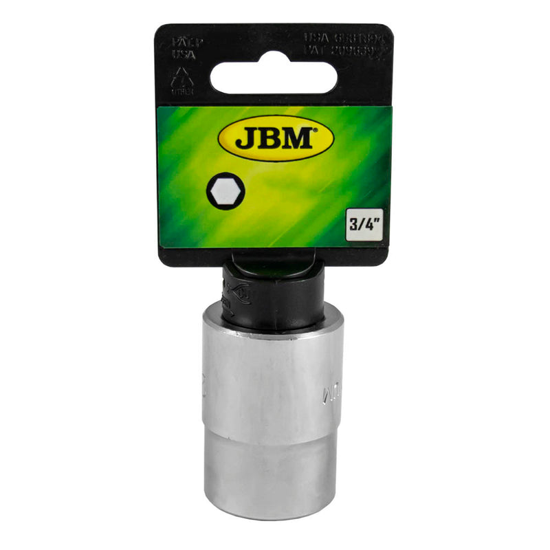 JBM (10685) Vasos hexagonales de 3/4" - 21mm
