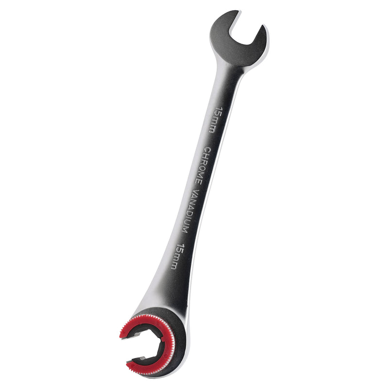 JBM (10741) Ratchet Wrench With Open Head 15 mm
