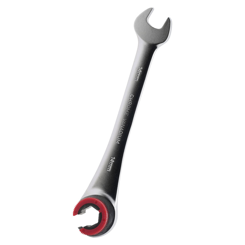 JBM (10742) Ratchet Wrench With Open Head 14 mm