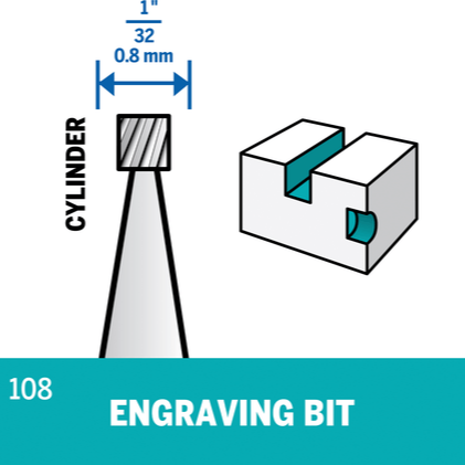 Dremel (108) Engraving Bit