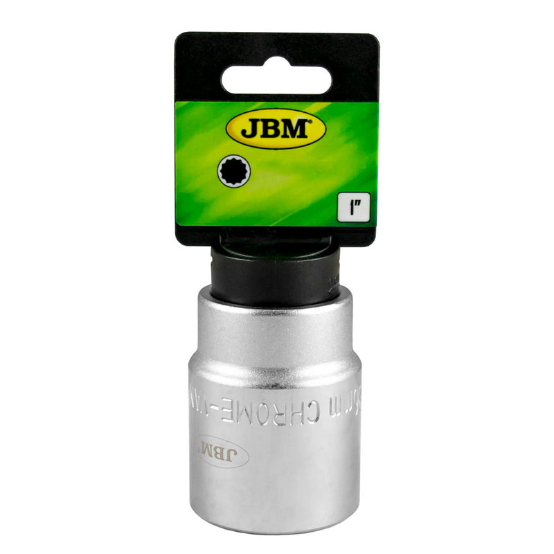 JBM (10935) 1" Xzn Short Socket 60mm