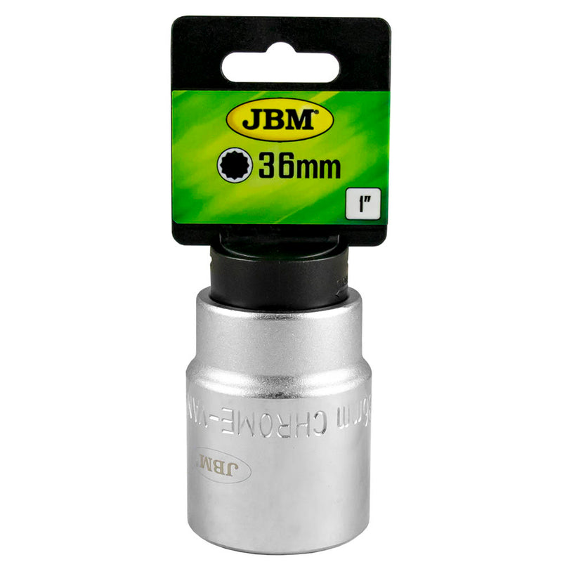 JBM (10927) 1" XZN Short Socket 36mm