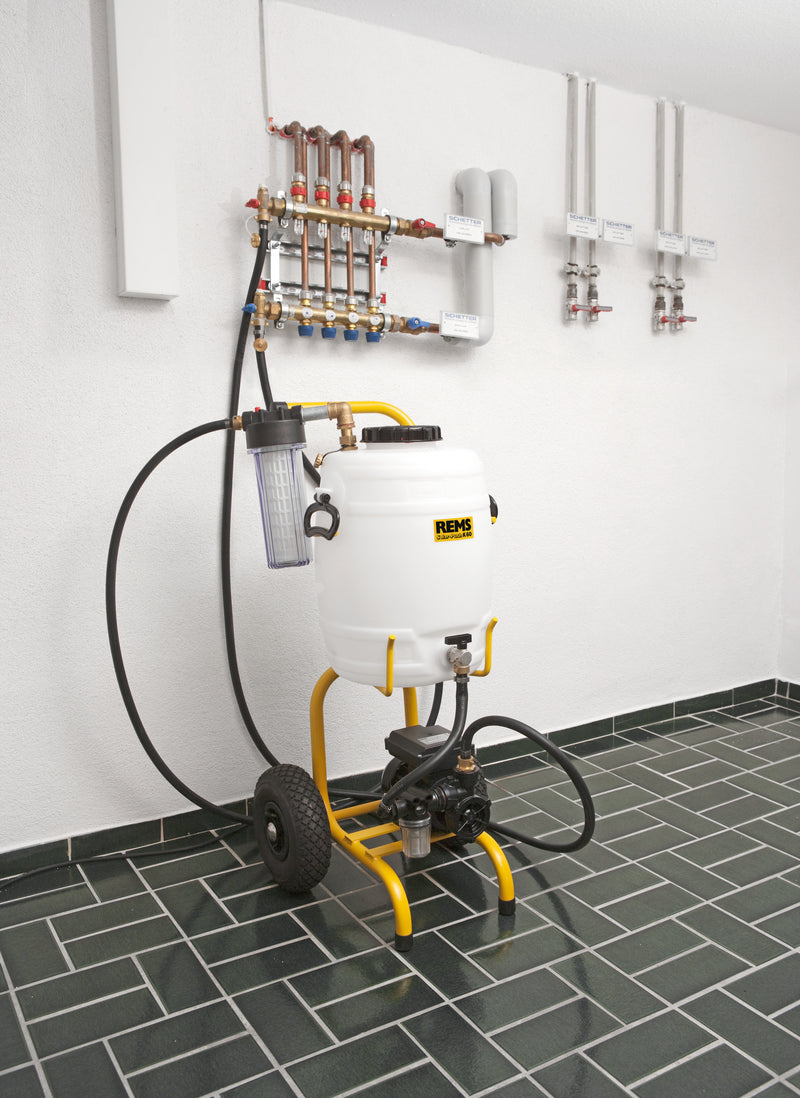 REMS (1153X3 R220) Solar-Push K 60 + Filter, Filter Bags, Changeover Valve