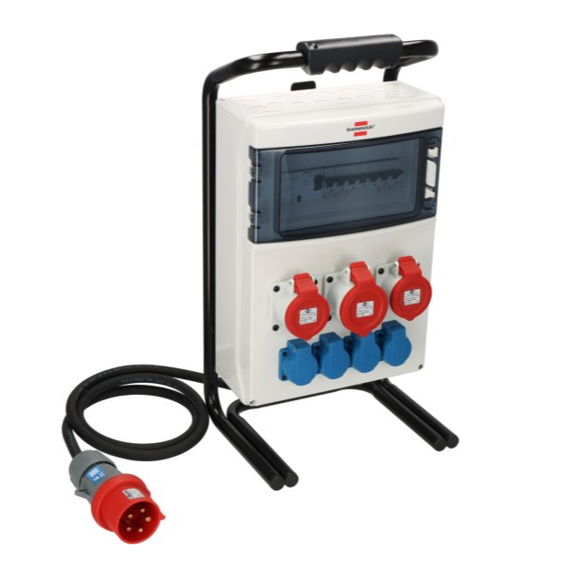 Distribuidor de energia móvel Brennenstuhl BSV 4 IP44 - 1x32A+2x16A