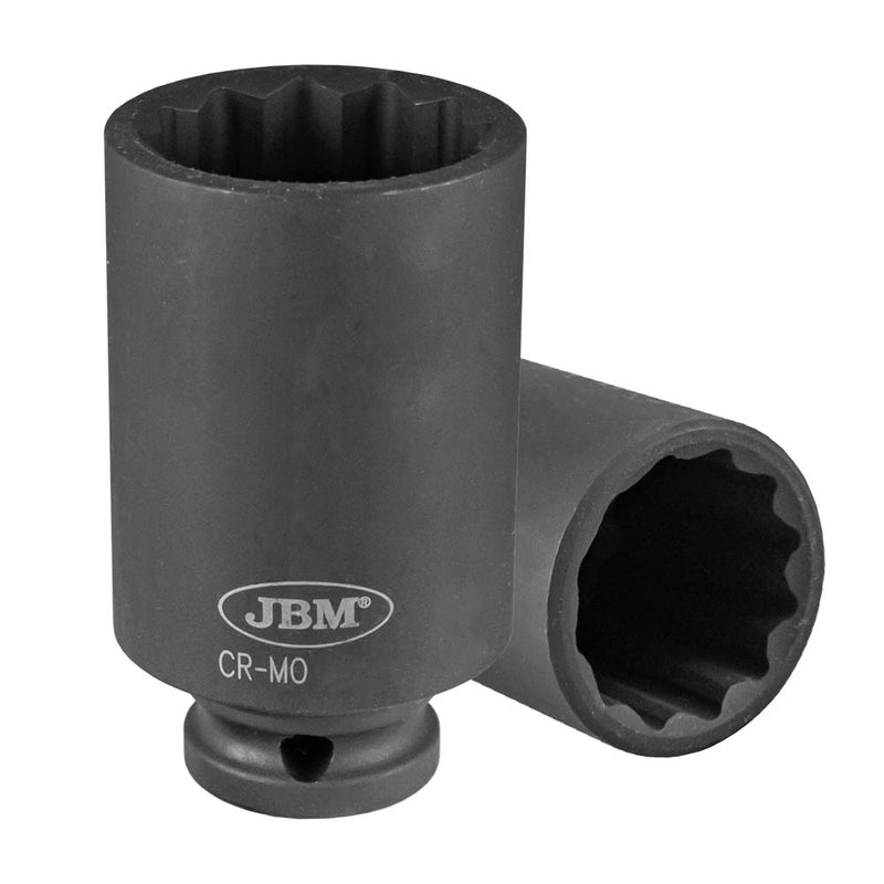 JBM (11619) 12-Point Impact Socket 1/2" - 36mm (78mm)