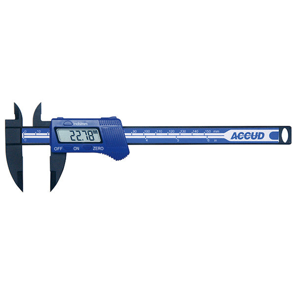 Paquímetro Digital 150mm em Resina Sintética Accud (117-006-11)