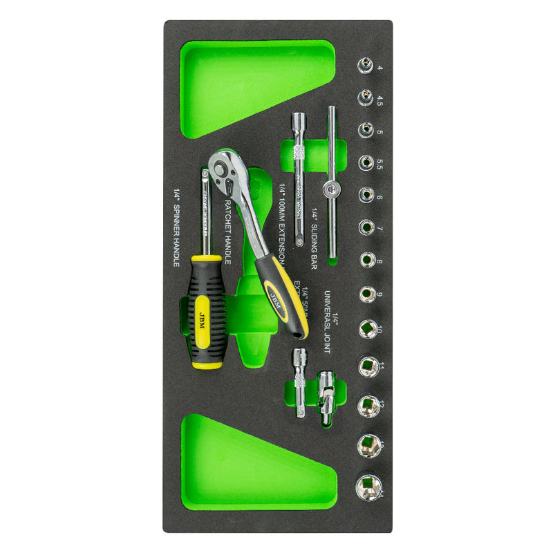 JBM (11994) 1/4" Socket Set