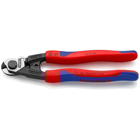Cortador de Cabos de Aço Knipex (95 62 190) Forjado