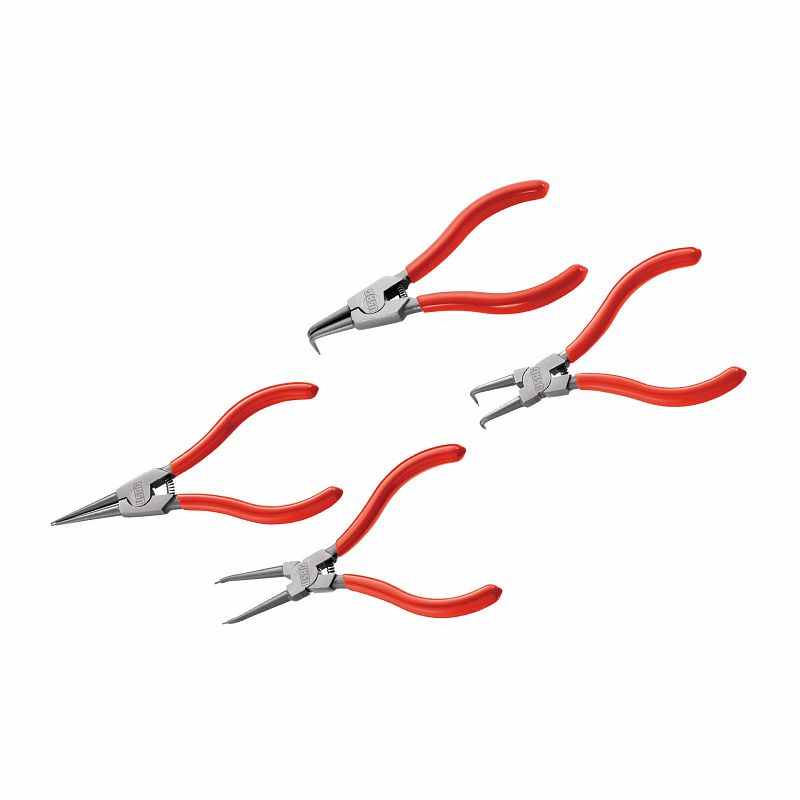 USAG (127 C/SE4M) Conjunto de 4 alicates para anéis de retenção