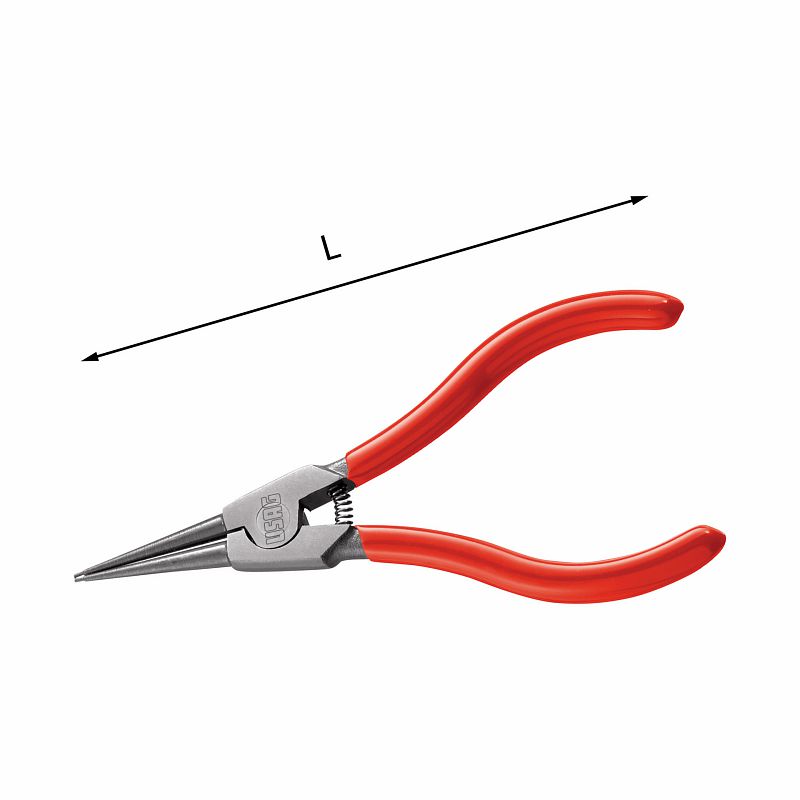 Alicate USAG (128 C) com ponta reta para anéis de retenção externos