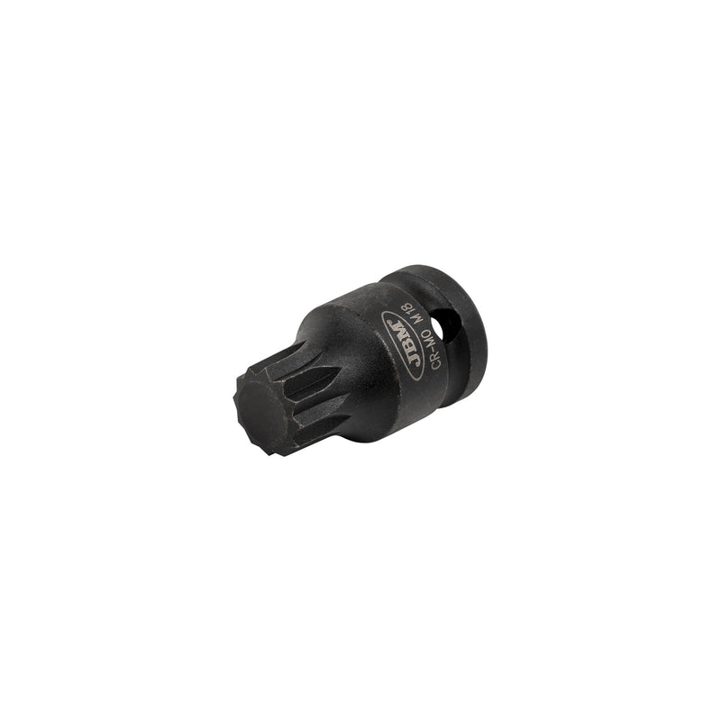 JBM (12933) Vaso de impacto XZN M18 de 1/2" (45 mm)