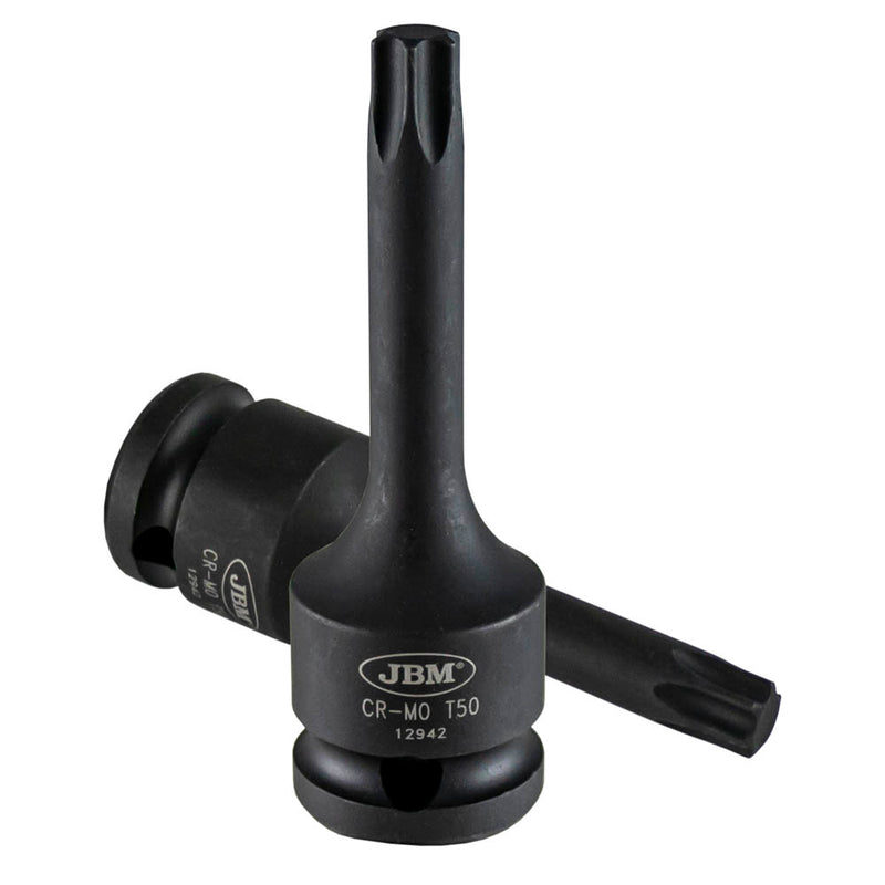 JBM (12942) Impact Torx Bit 1/2" T50 for 52340