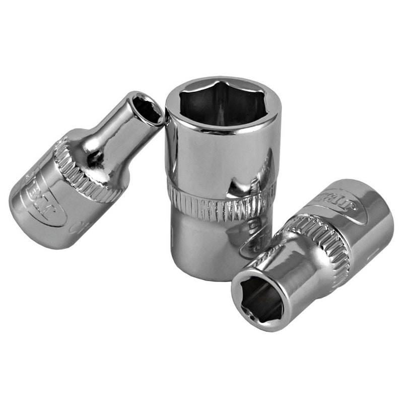 JBM (13356) 1/4" Hex Sockets 8mm - Chromed