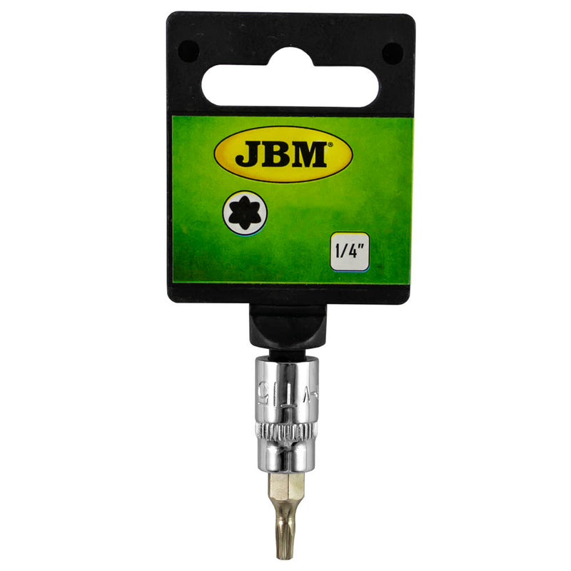 JBM (13387) Screwdriver Bit Socket Torx (TX) 25mm Chromed