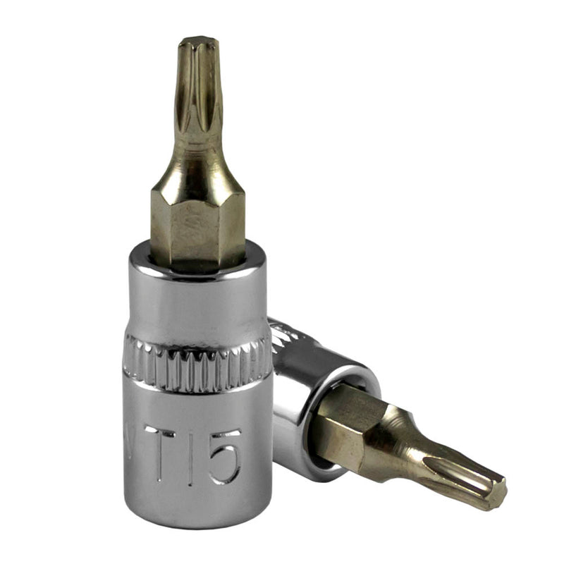 JBM (13382) Screwdriver Bit Socket Torx (TX) 8mm - Chromed