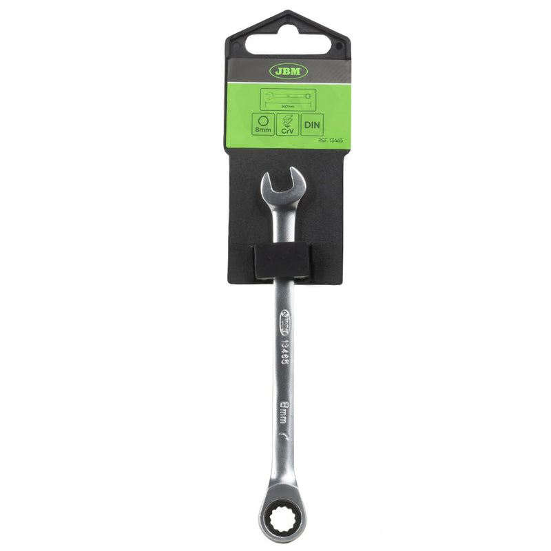 JBM (13465) Combination Ratchet Wrench 8mm