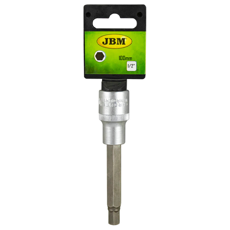 JBM (13552) 1/2" Hex Bit H8 - 100mm