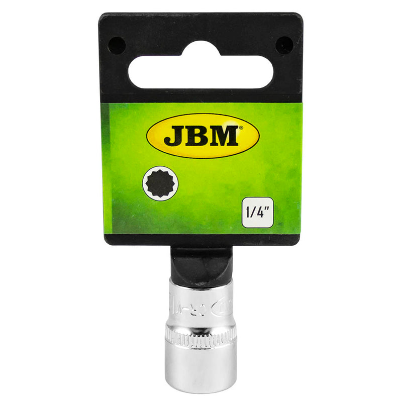 JBM (13597) 1/4" XZN Short Socket 5.5mm - Chromed