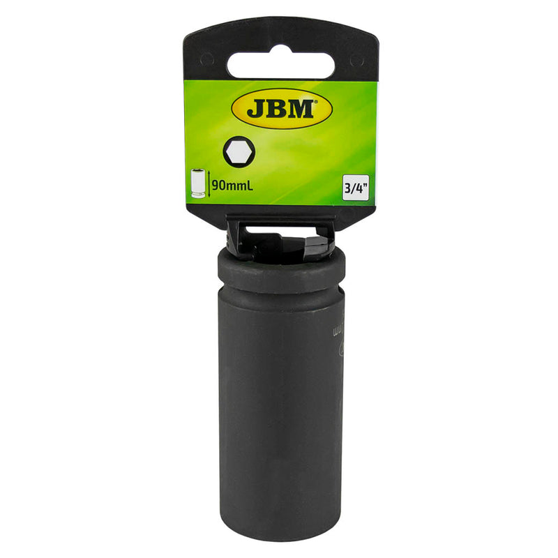 JBM (13724) Dr. 6pt Deep Impact Socket, 3/4" 21mm