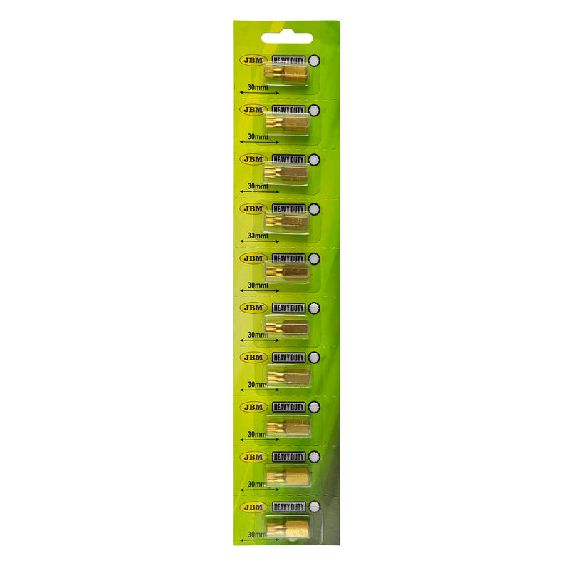 JBM (13760) Heavy Duty 12-Point Bit M5 30mm - 52753