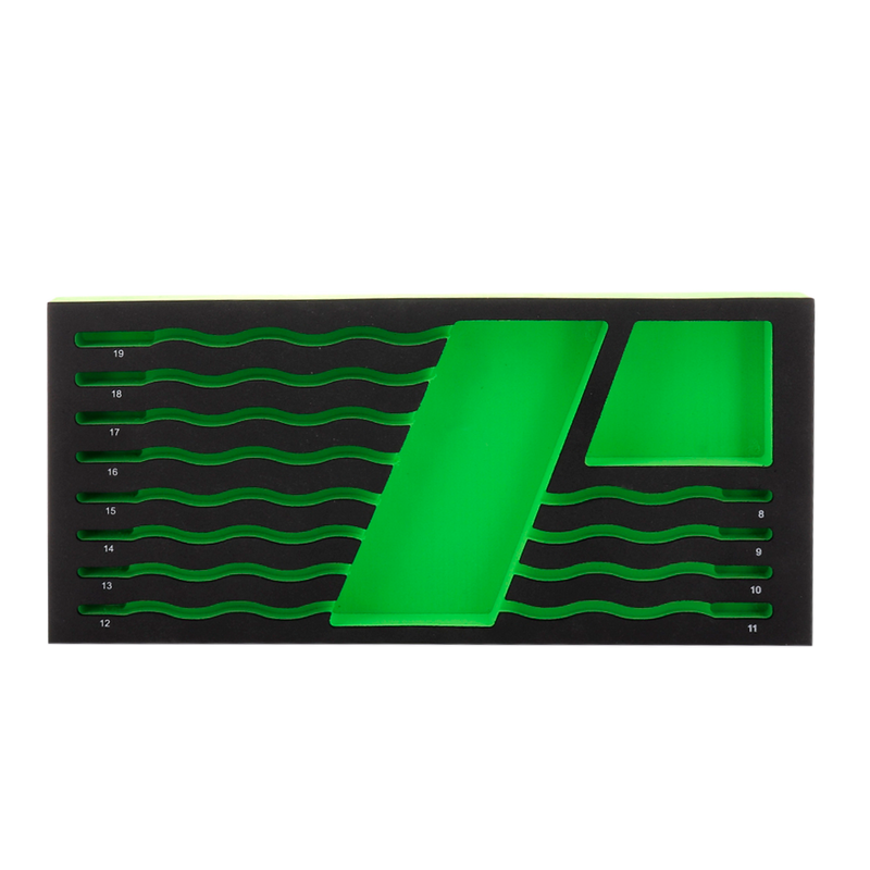 JBM (13922V) Kit Eva com 12 Chaves Combinadas de Roquete - Vazio