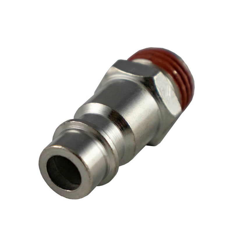 JBM (13931) Eur Male Connector - 1/4" Male Thread (2 pcs)