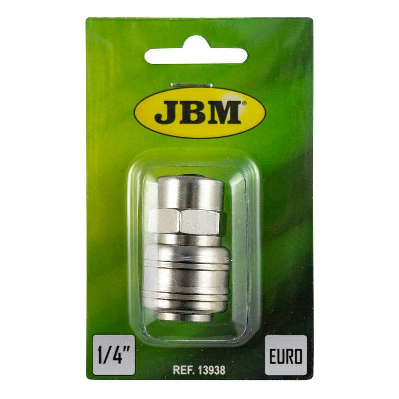 JBM (13938) Eur Female Connector - 1/4" Female Thread