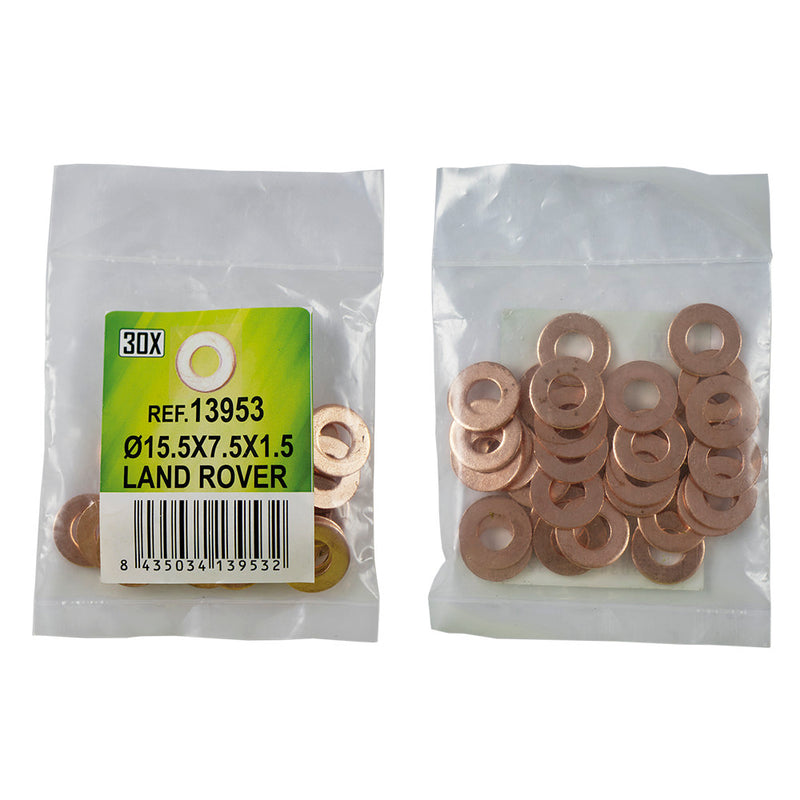 JBM (13953) 30 Injector Copper Ring Bag - Ø15.5x7.5x1.5 - Land Rover (Ref. 53464)