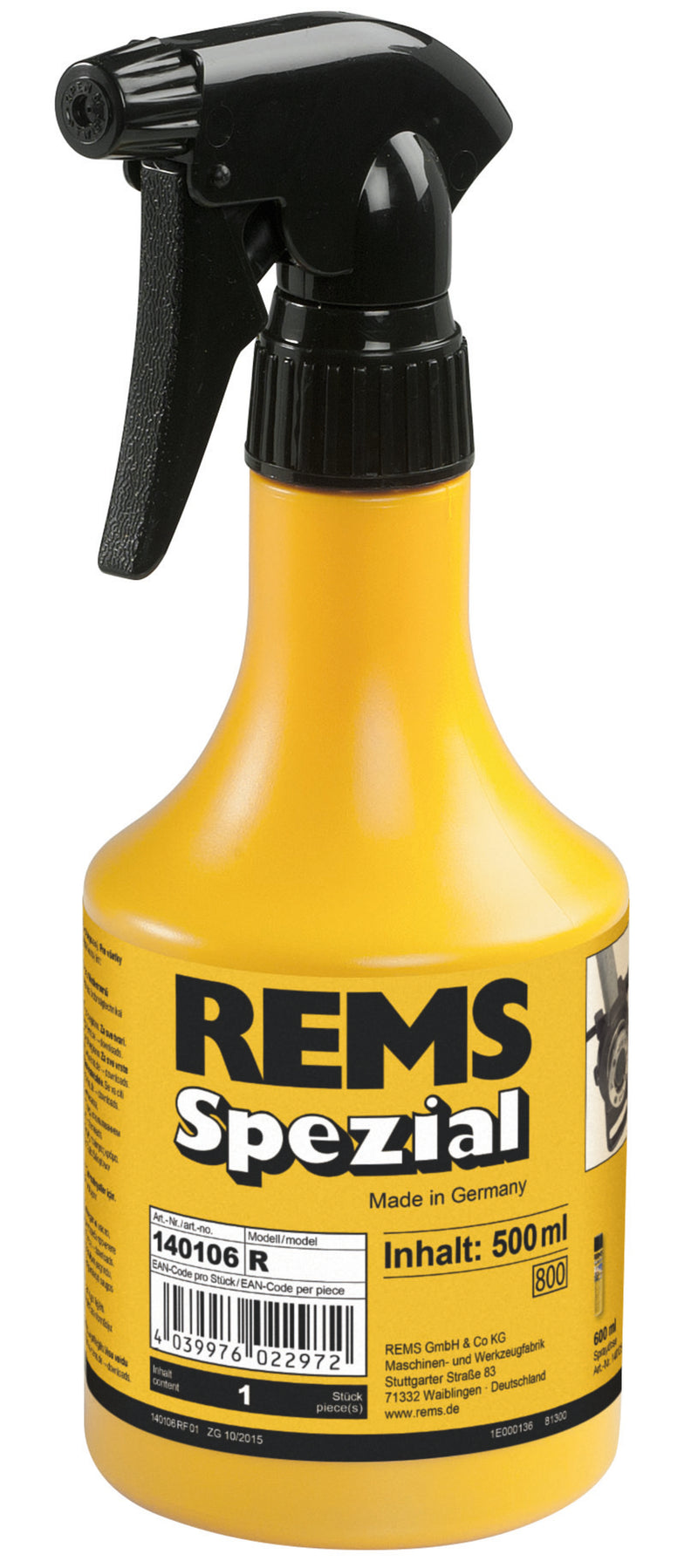 REMS (140106 R) SpeziaLSquirt Bottle 500 Ml