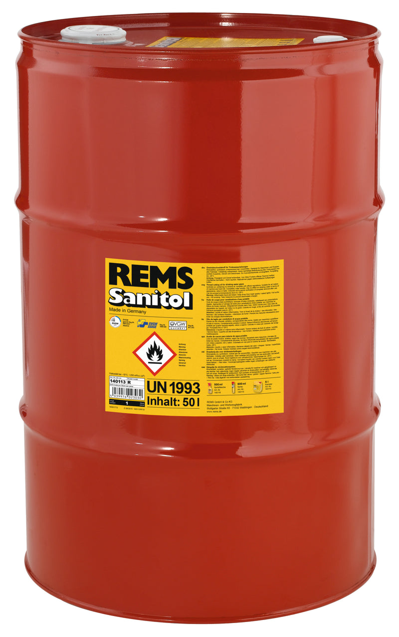REMS (140113 R) Sanitolbarril 50 L