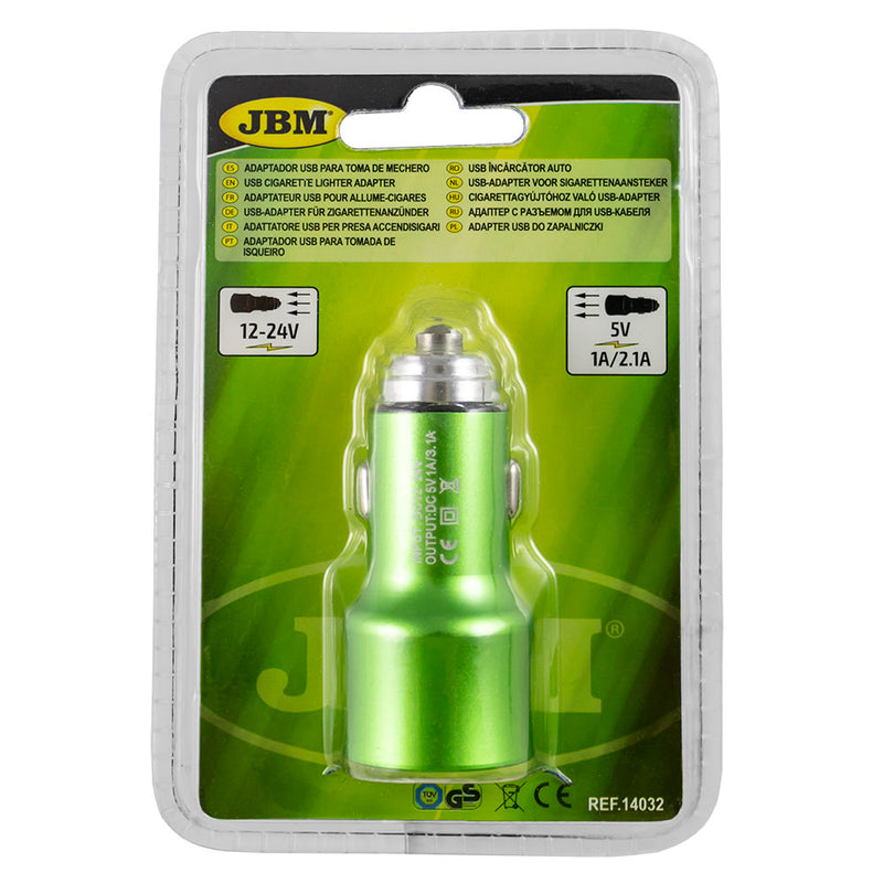 Adaptador de encendedor USB JBM (14032)