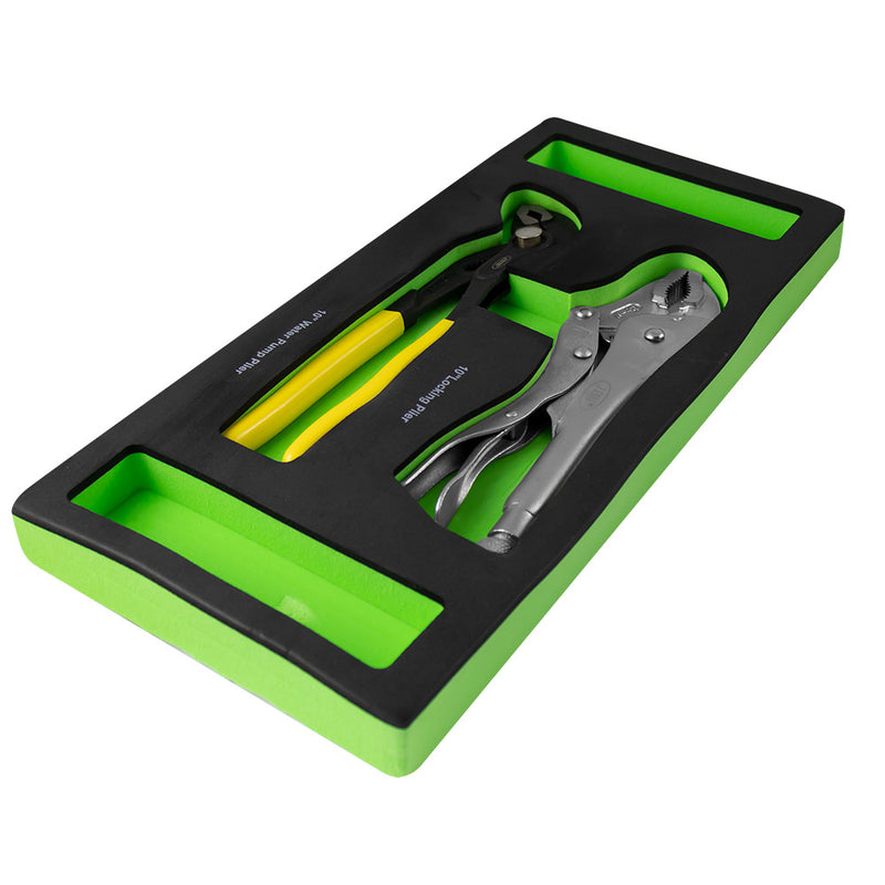 JBM (14114) Alicate Ajustável + Pinça de Pressão com Mandíbulas em EVA