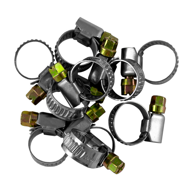 JBM (14169) Set of 10 Clamps 8-16mm