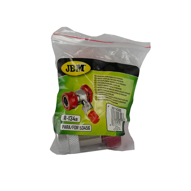 JBM (14300) High-Pressure Coupler For R134a