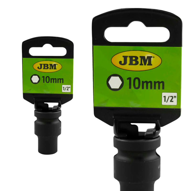 JBM (14728) Impact Socket Hex. 1/2" 10mm