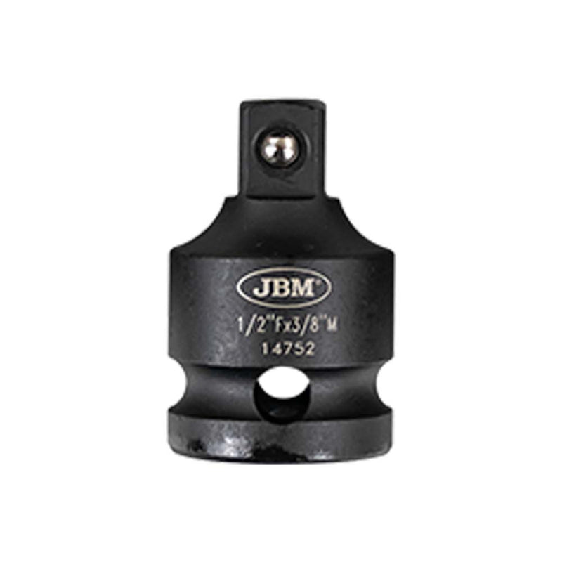 Adaptador de impacto JBM (14752) hembra 1/2" a macho 3/8"