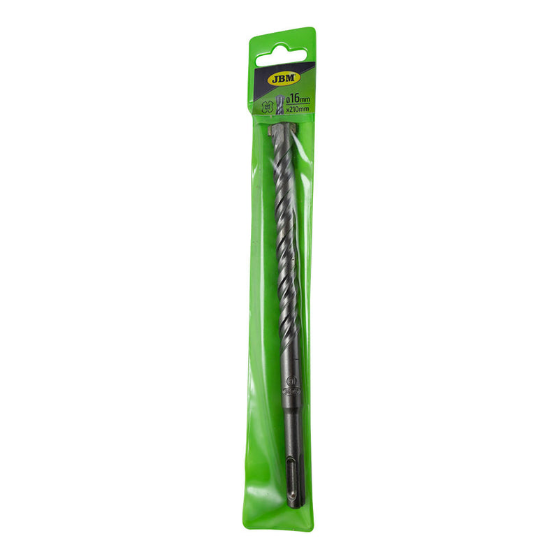JBM (14836) Broca para martillo perforador SDS-Plus 16x210mm