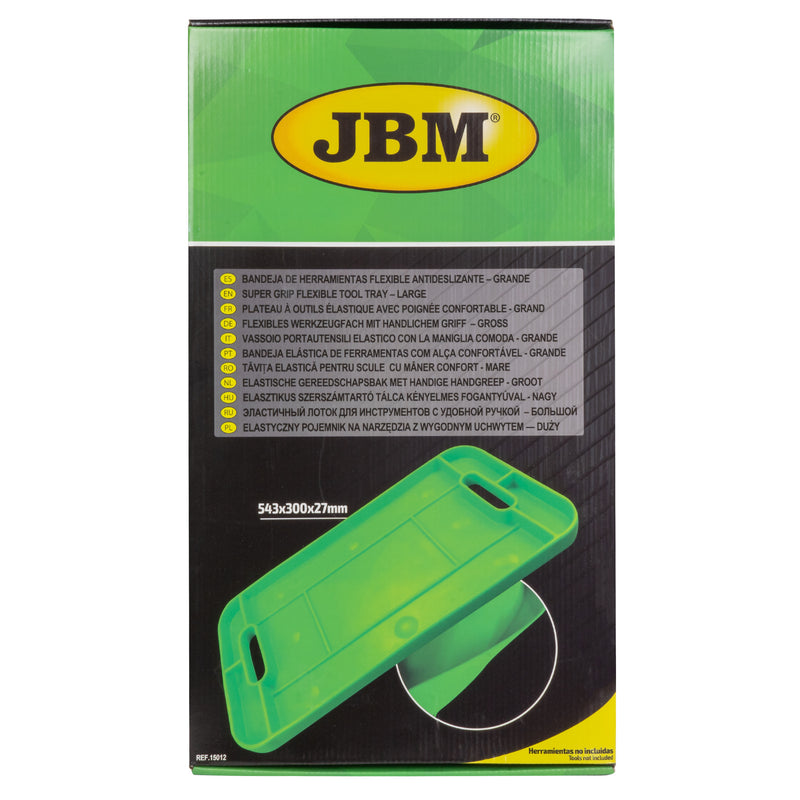 Bandeja de ferramentas flexível Super Grip JBM (15012) – Grande (Ref. 53903)