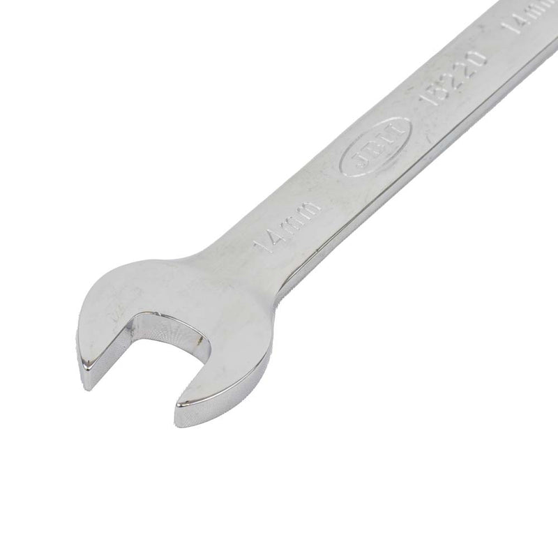 JBM (15158) Conjunto de 7 chaves combinadas com roquete flexível, acabamento em fibra de carbono e tabuleiro em EVA - Acabamento espelhado