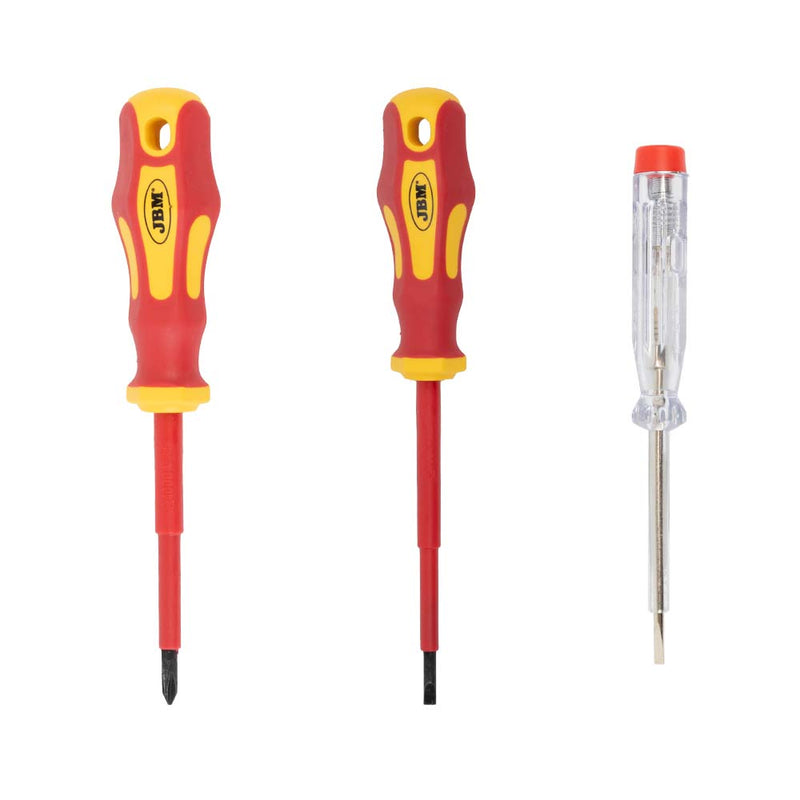 JBM (15162) Módulo de 8 Chaves de Fendas Isoladas Vde