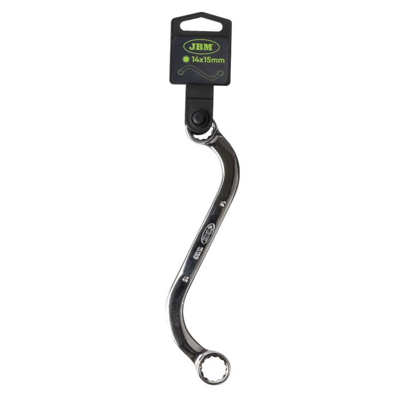 JBM (15199) Type "S" Wrench 14x15mm - Mirror Finish