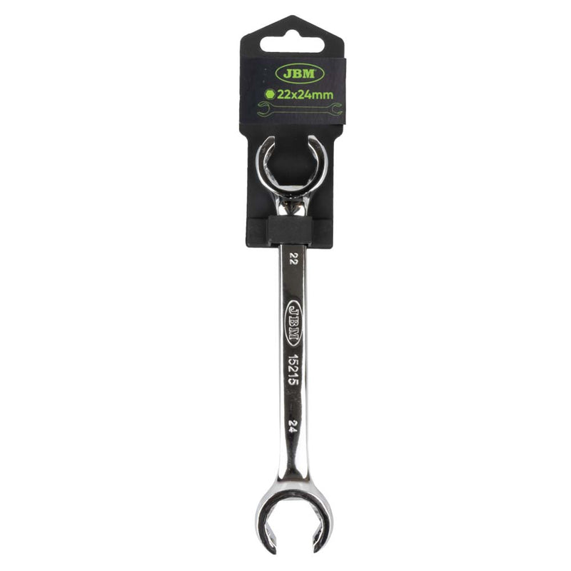 JBM (15215) Flare Nut Wrench 22x24mm - Mirror Finish