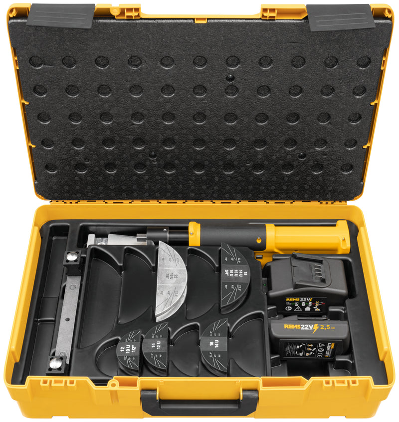REMS (153412 RX220) Hydro-Swing 22V Set 12+14+16+18+22 / 1/2+3/4+7/8"