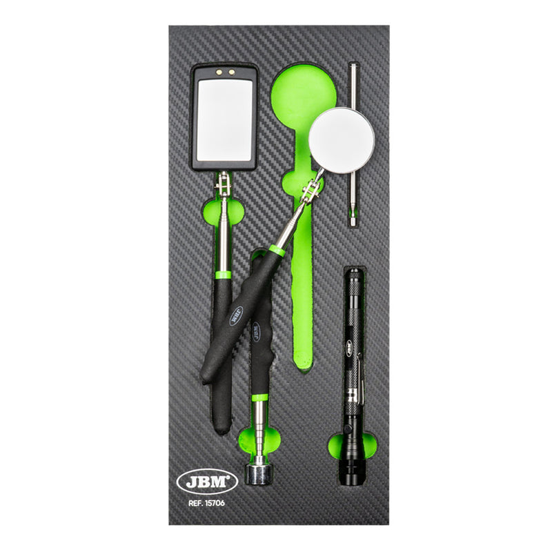 JBM (15706) Módulo de 5 herramientas de recogida magnética