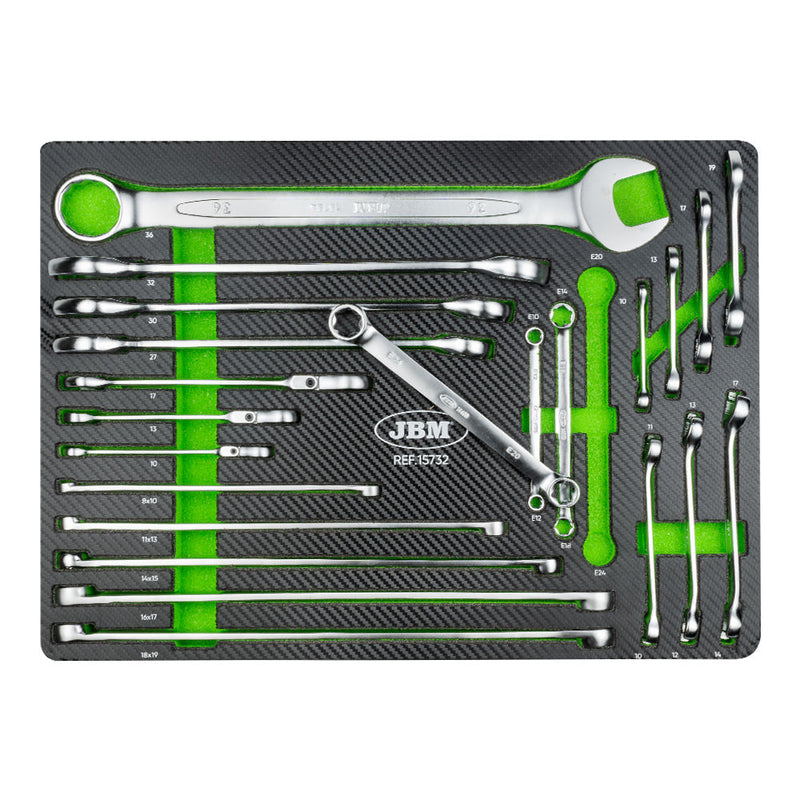 Juego de llaves especiales JBM (15732) en bandeja de EVA