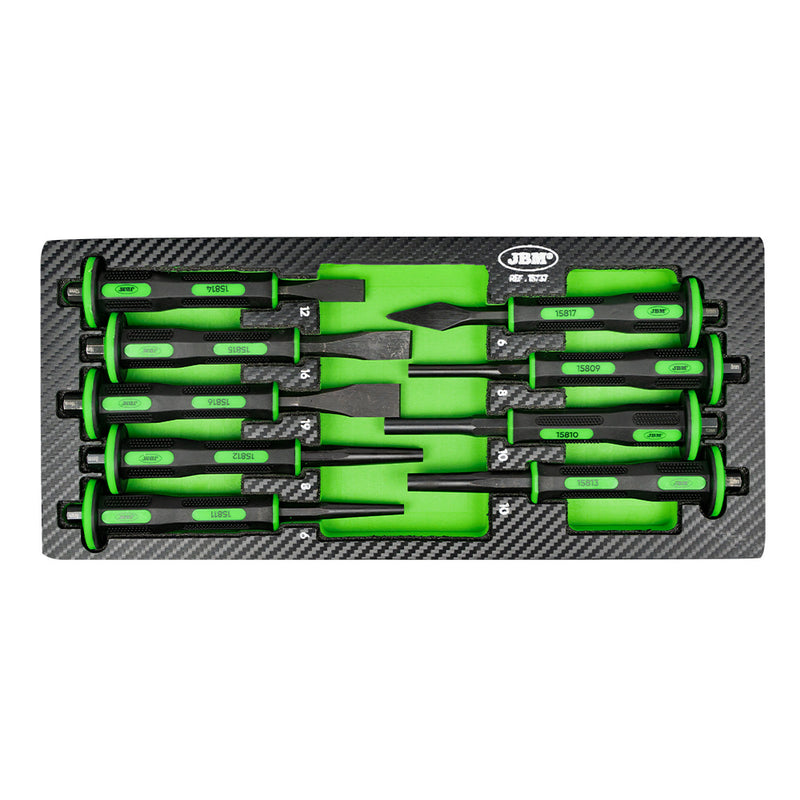 JBM (15737) Module Of 9 Chisel And Pin Punches