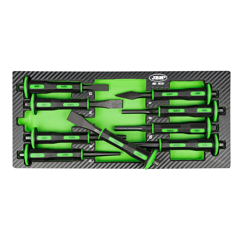 JBM (15737) Module Of 9 Chisel And Pin Punches
