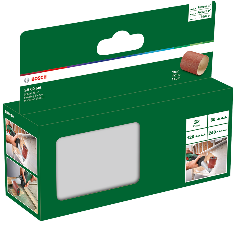 Bosch Sanding Roller Sanding Sleeve SH60 Set