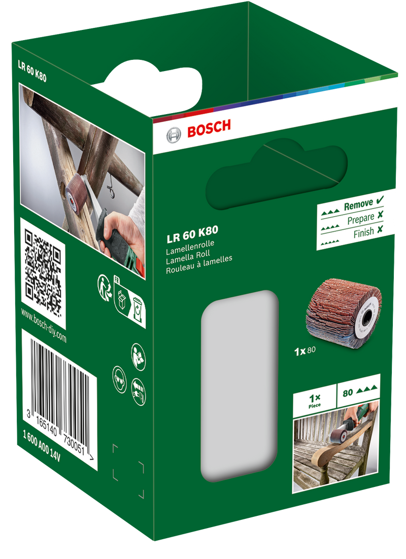 Disco de lixa Bosch LR 60 K80 - 60 mm G80